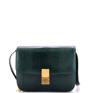 Celine Classic Box Bag Lizard Medium #238211C23B
